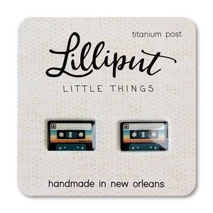 Retro Cassette Tape Earrings
